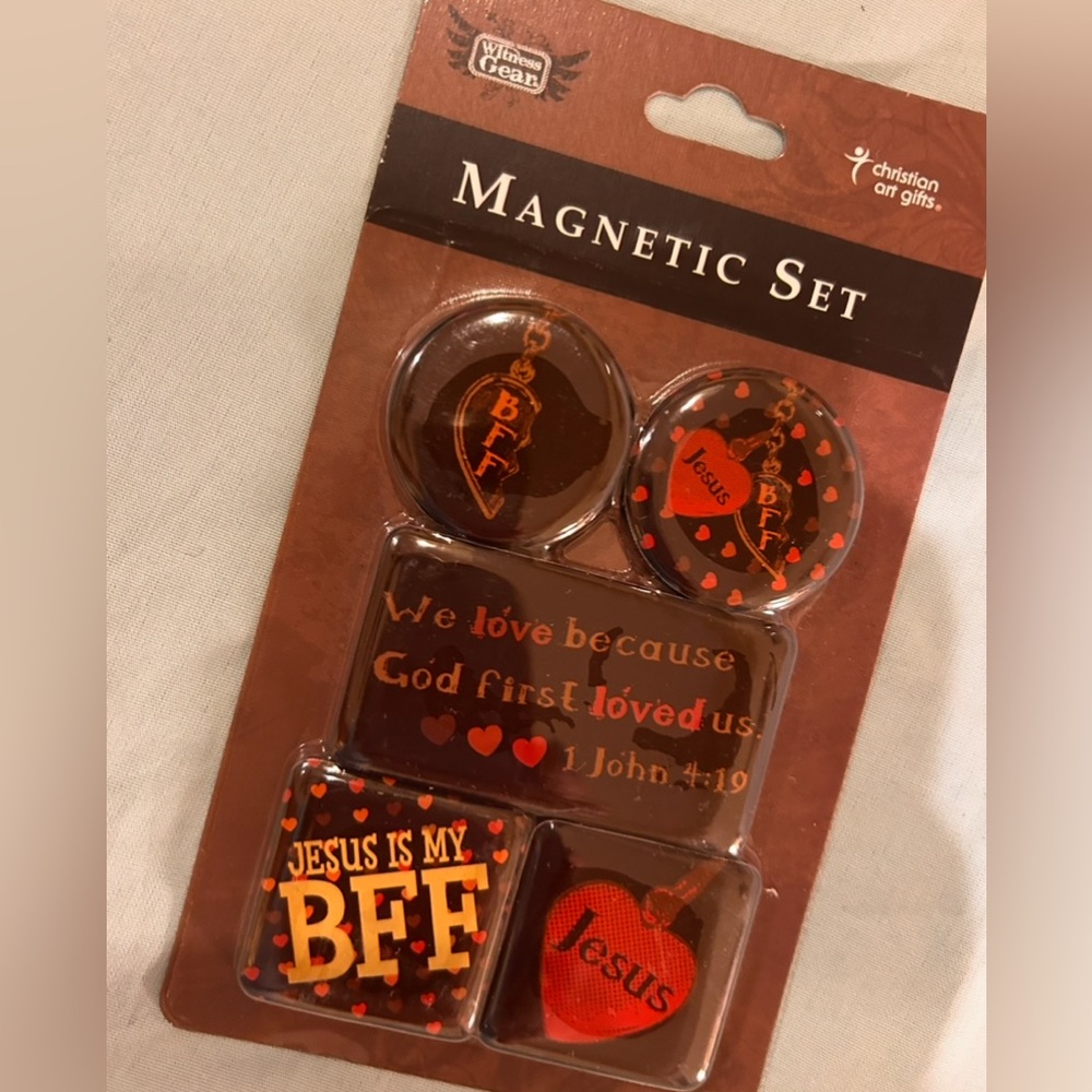 Barbour Magnetic Set - Brown and Red
